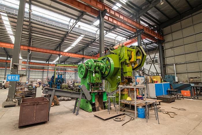 湖南网架配件-锥头加工车间